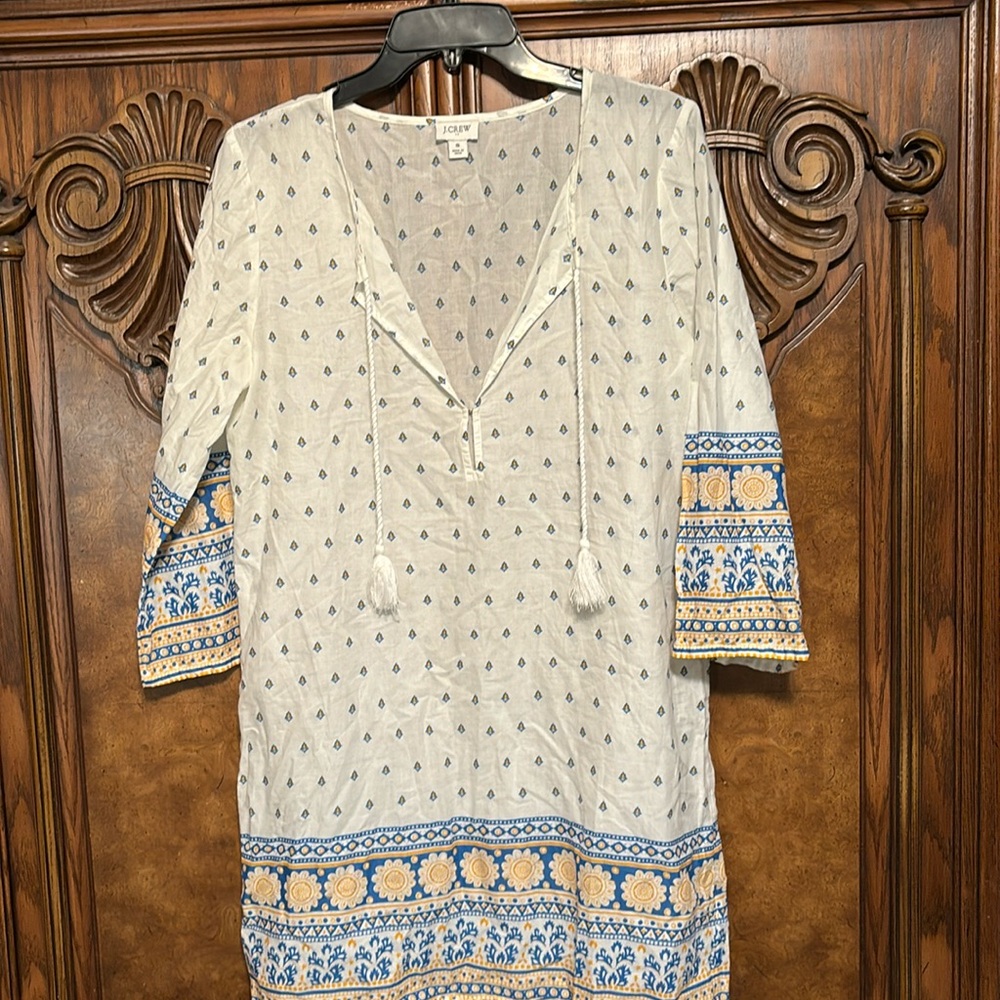 J CREW cotton summer dress ZC